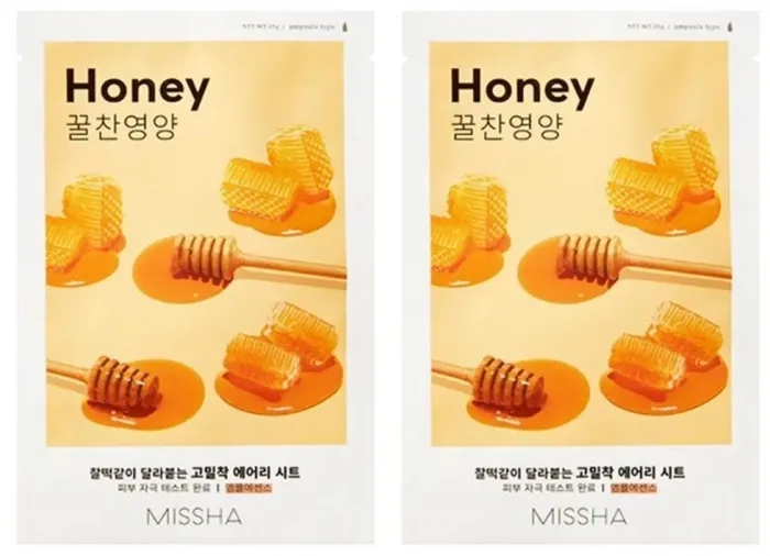 

Маска для лица Missha питательная с экстрактом меда 19 г 2 шт