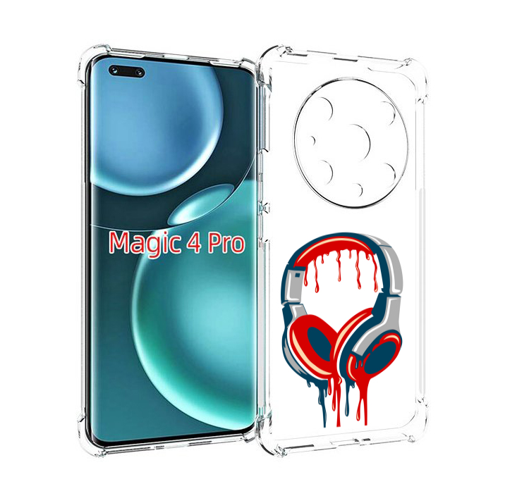 

Чехол MyPads не делай громко для Honor Magic4 Pro, Прозрачный, Tocco