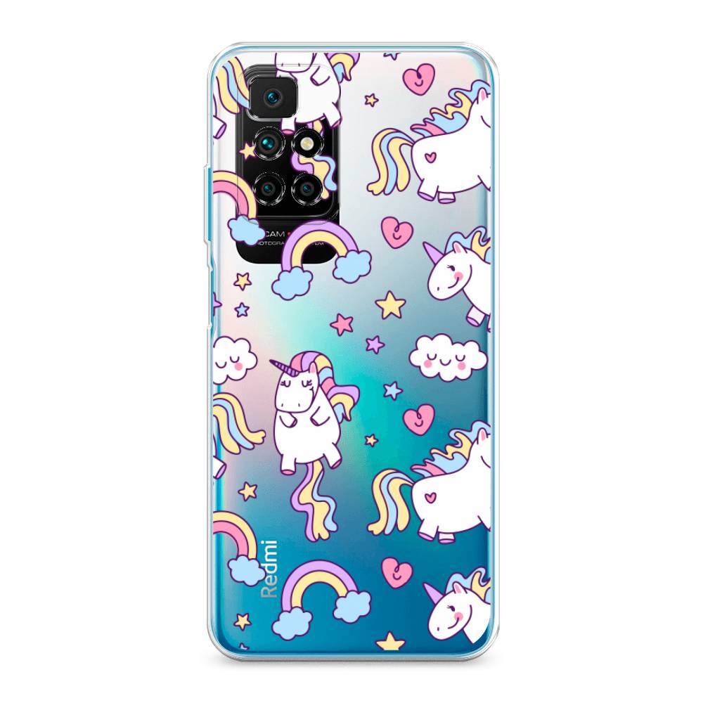 фото Силиконовый чехол "sweet unicorns dreams" на xiaomi redmi note 11 4g china awog