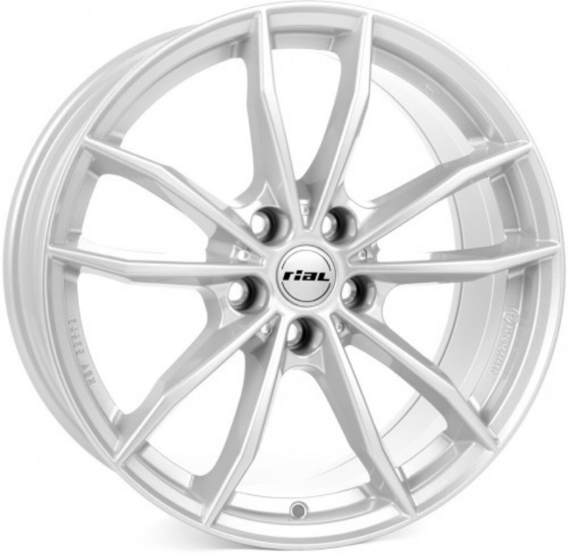 фото Диски r17 5x112 7,5j et27 d66,5 rial x12 polar silver