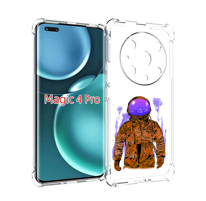 

Чехол MyPads нарисованный мужчина в скафандре для Honor Magic4 Pro, Прозрачный, Tocco