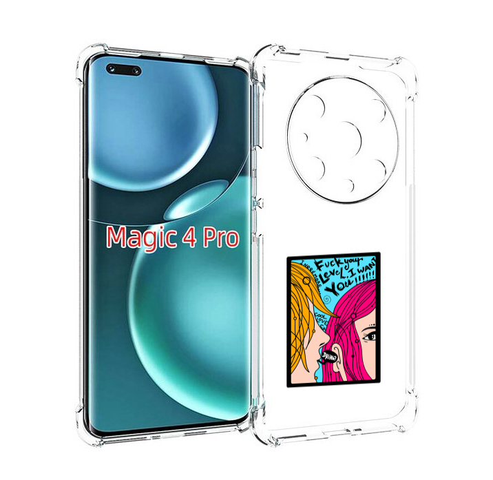 

Чехол MyPads Выпьем для Honor Magic4 Pro, Прозрачный, Tocco