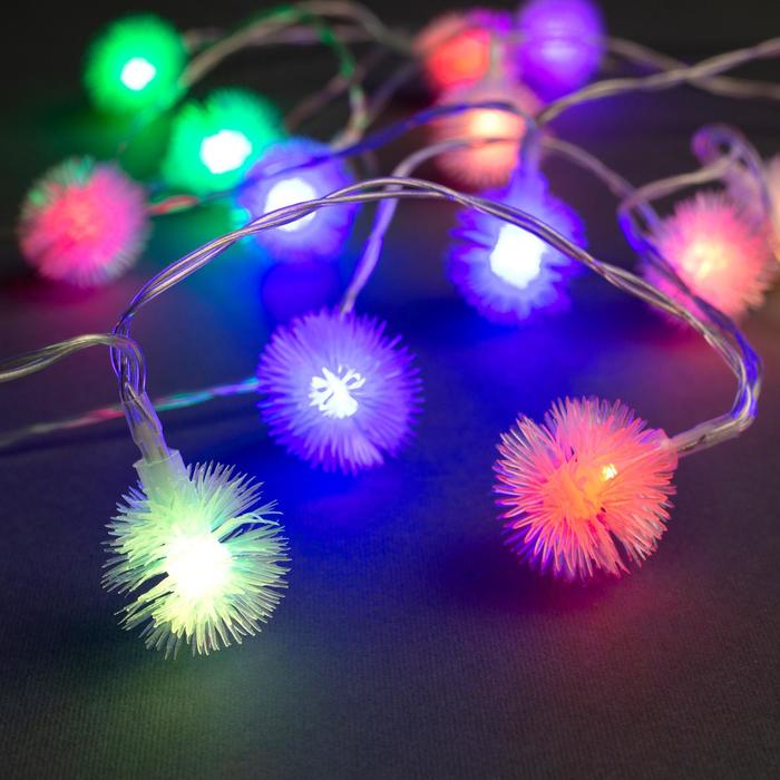

Световая гирлянда новогодняя Ежики 806827 3 м разноцветный/RGB, Ежики