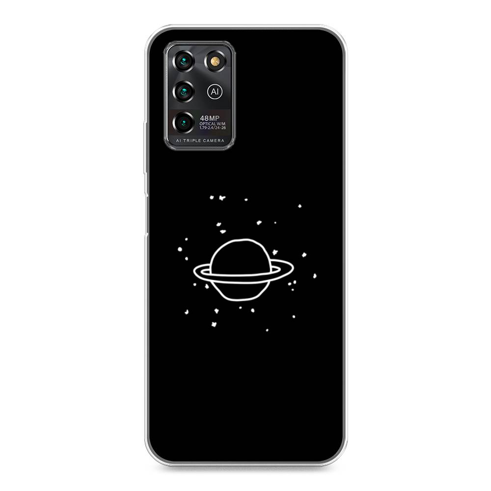 фото Силиконовый чехол "дудл юпитера" на zte blade v30 vita awog