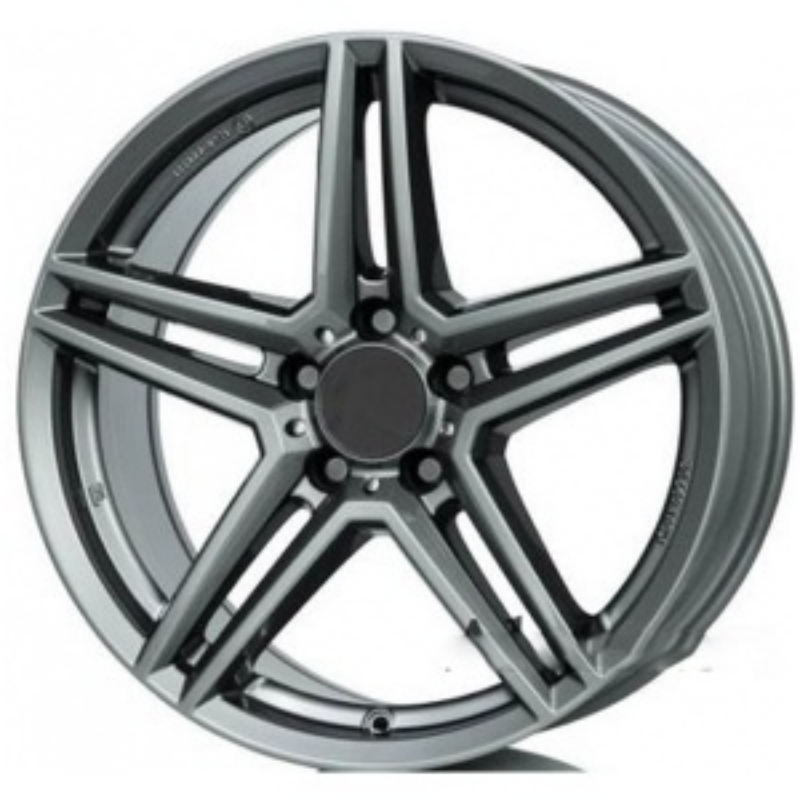 фото Диски r19 5x112 8,5j et38 d66,5 rial m10x metal grey for oem cap