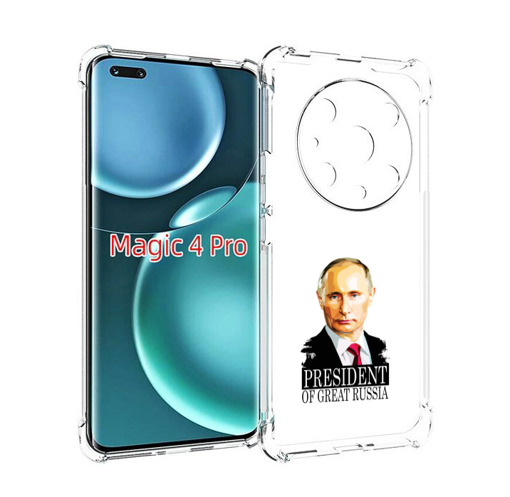 

Чехол MyPads Володька для Honor Magic4 Pro, Прозрачный, Tocco