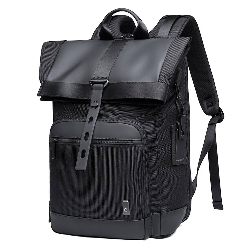 Рюкзак мужской BANGE BG66 черный, 48х17х30 см