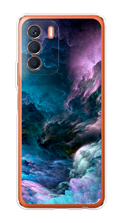 

Чехол на Infinix Zero 5G 2023 "Загадочное небо", Синий;фиолетовый, 3104450-1