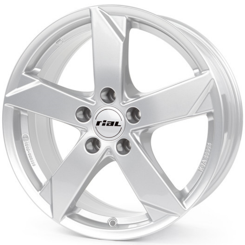 

Диски R16 5x114,3 6,5J ET35 D66,1 Rial Kodiak Polar Silver, Серебристый