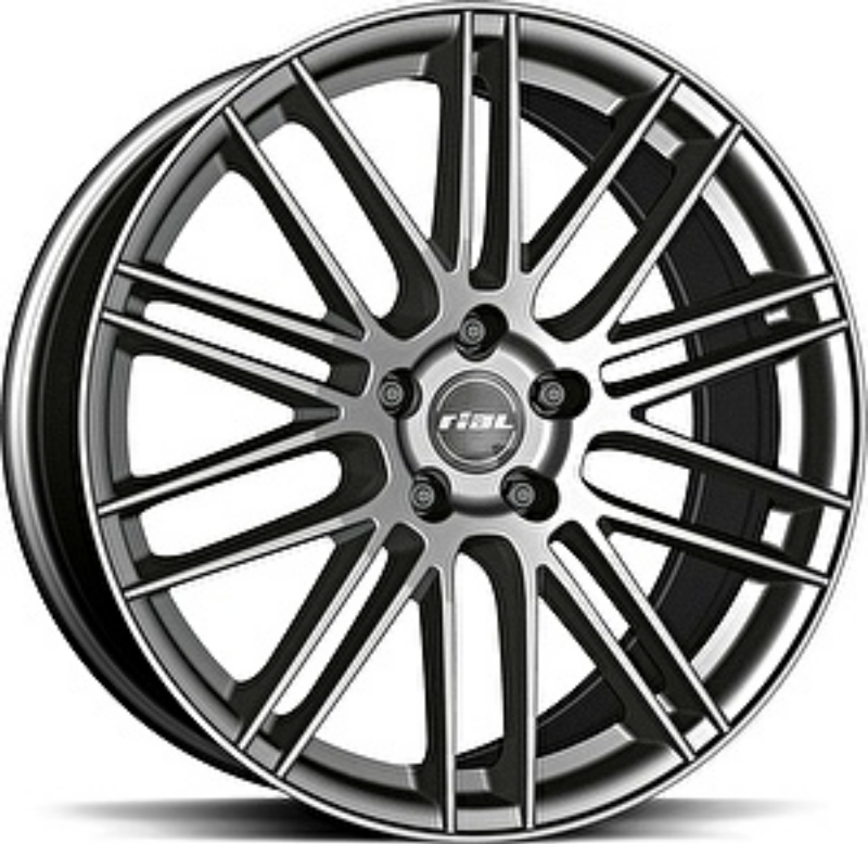 фото Диски r21 5x112 9,5j et42 d66,5 rial kibox metal grey