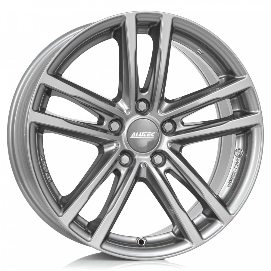 фото Диски r17 5x120 7,5j et43 d72,6 rial x10 metal grey for oem cap