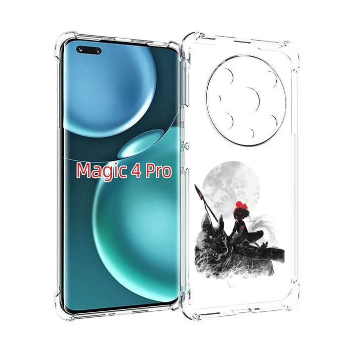

Чехол MyPads мононоке для Honor Magic4 Pro, Прозрачный, Tocco