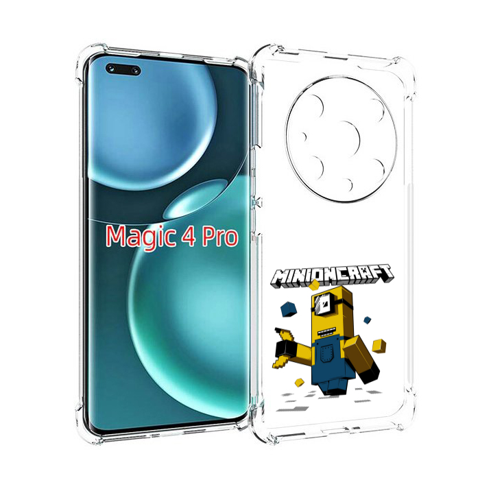 

Чехол MyPads миньон для Honor Magic4 Pro, Прозрачный, Tocco