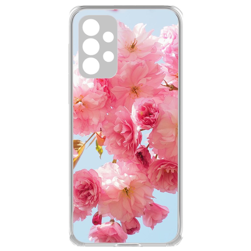 

Чехол-накладка Krutoff Clear Case Сакура для Samsung Galaxy A73 5G (A736)