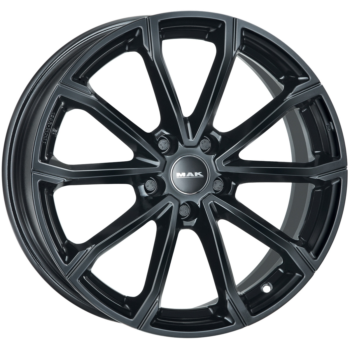 фото Диски r16 5x114,3 6,5j et50 d66,1 mak davinci gloss black