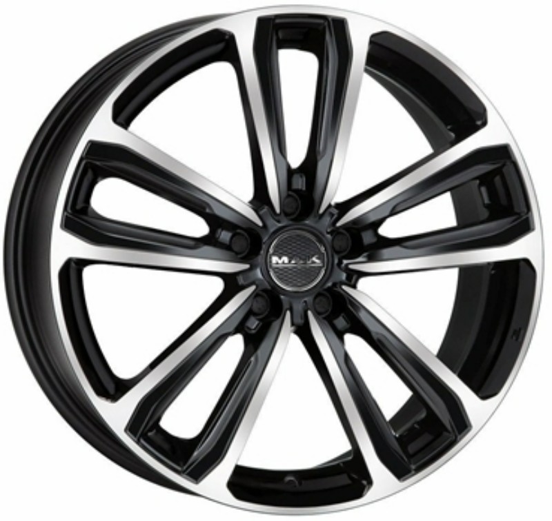 фото Диски r17 5x114,3 7,5j et40 d76 mak magma black mirror