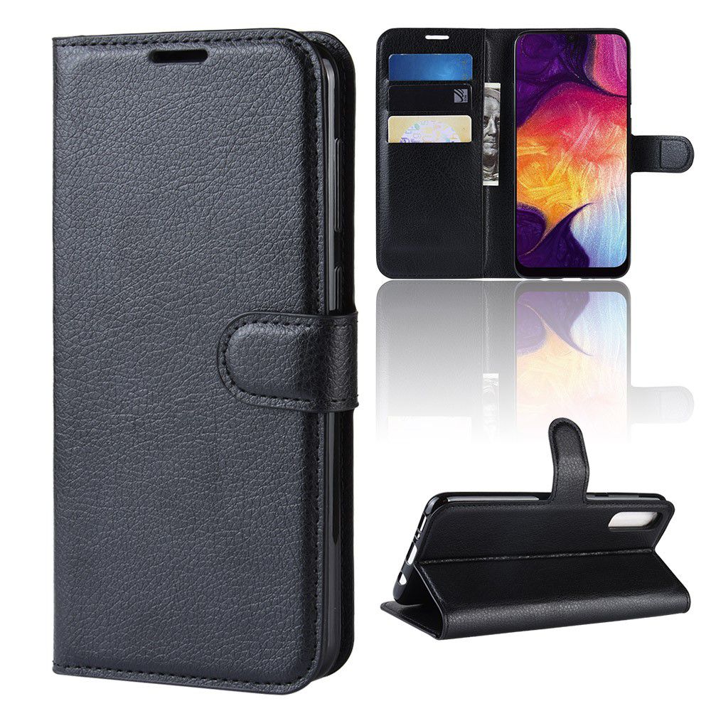 

Чехол Wallet для смартфона Samsung Galaxy A50/Galaxy A30s черный