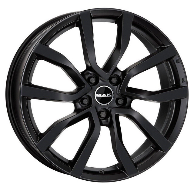 

Диски R21 5x112 9,5J ET20 D66,6 MAK Midlands Matt Black, Черный