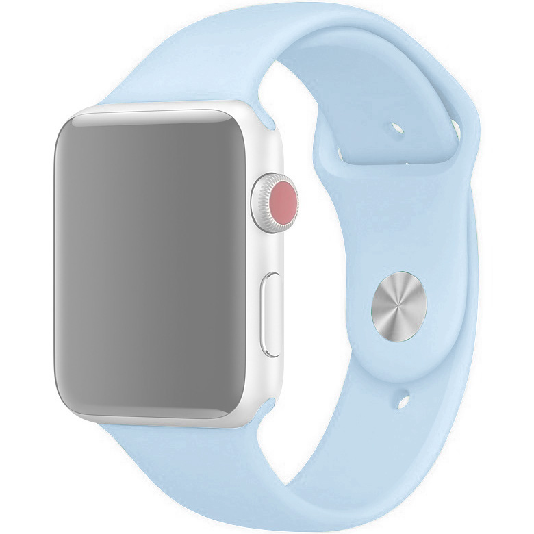 

Ремешок InnoZone APWTSI38-85 для Apple Watch 1-6/SE 38/40 мм Небесно-голубой