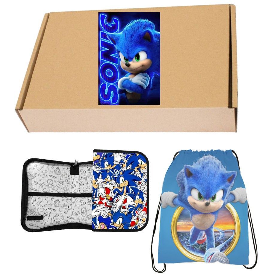 

Бокс с подарком Sonic, Соник, набор школьника № 4, 67-4, 2 предметов, Бежевый, Sonic, Соник, набор школьника № 4
