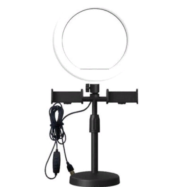 

Кольцевая лампа NoBrand CXB-160A 16 см черный, CXB-160A