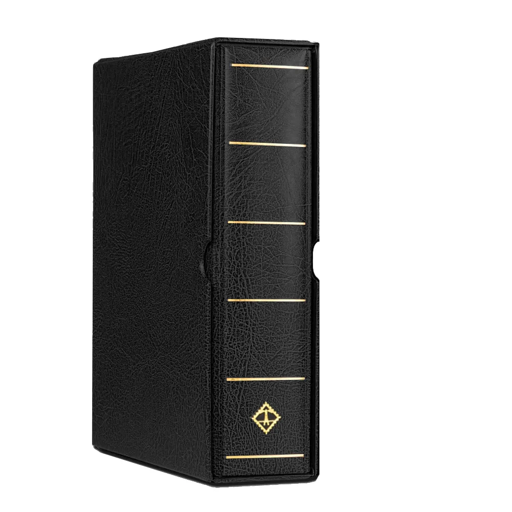 

Альбом Leuchtturm 324452 OPTIMA G для монет и банкнот в футляре, черный