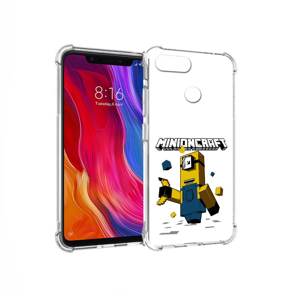 

Чехол MyPads Tocco для Xiaomi Mi 8 Lite миньон (PT119514.309.478), Прозрачный, Tocco