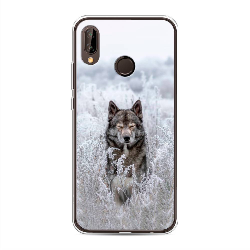 

Чехол Awog "Волк в поле" для Huawei Nova 3
