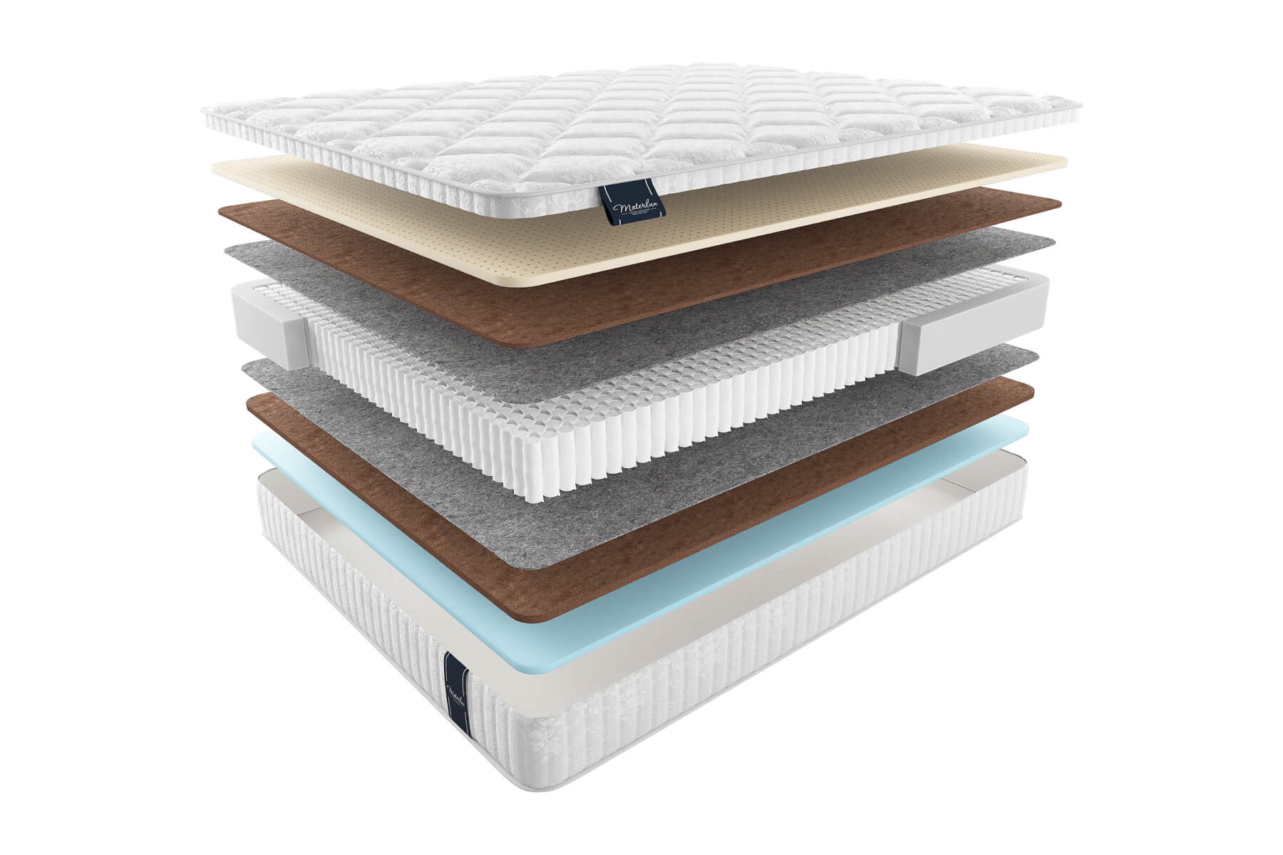 

Матрас MaterLux Batesford Multi 180x200, Желтый, BATESFORD MULTI