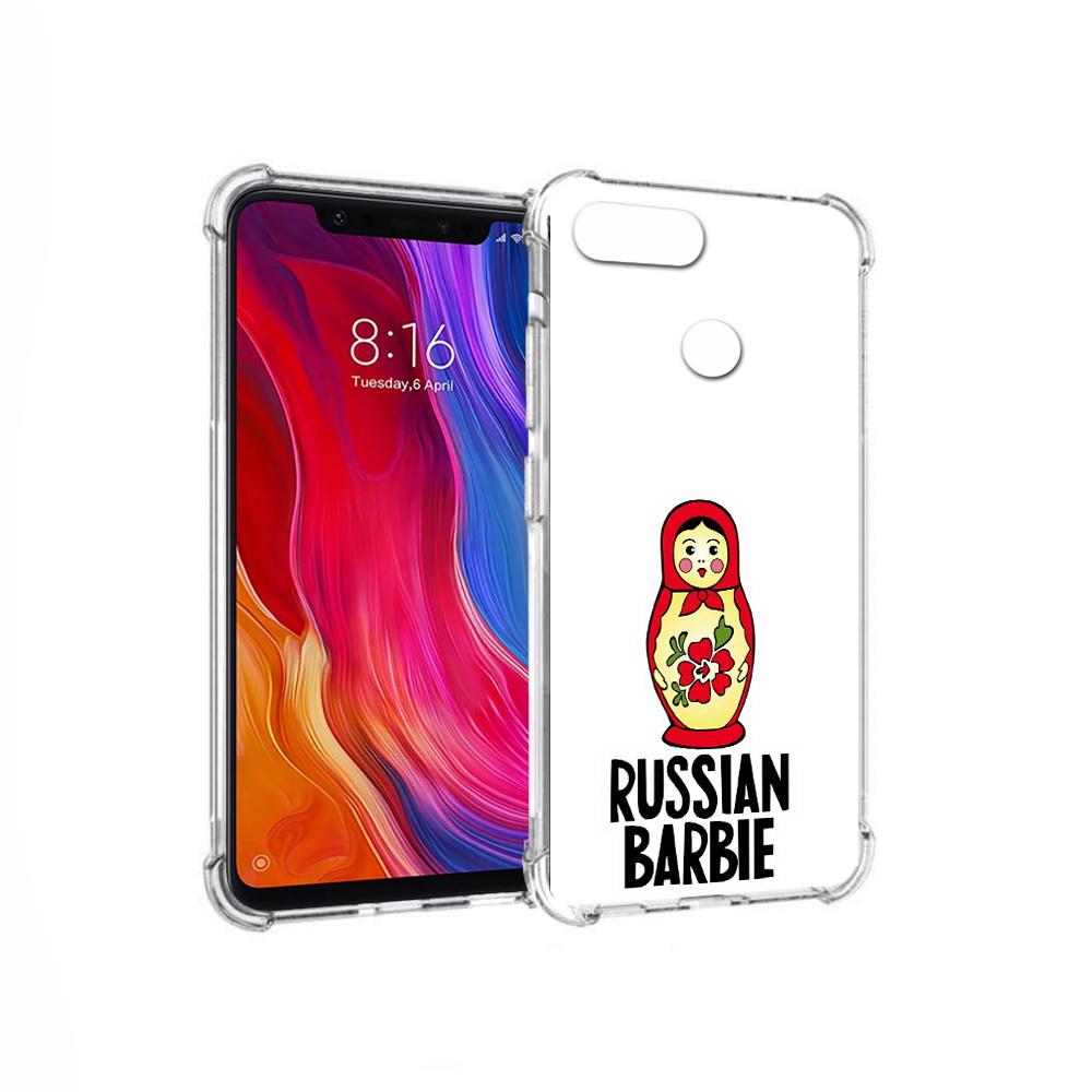 

Чехол MyPads Tocco для Xiaomi Mi 8 Lite матрешка (PT119514.309.459), Прозрачный, Tocco