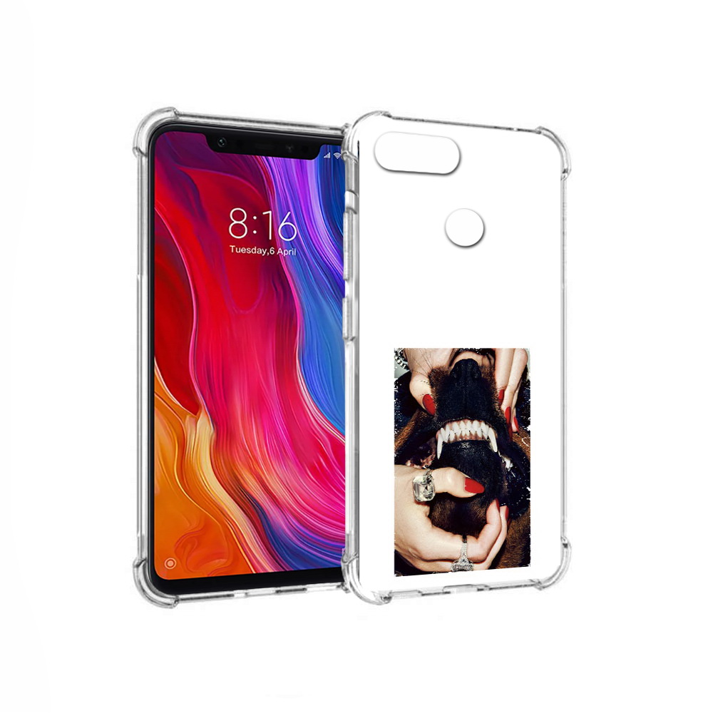 

Чехол MyPads Tocco для Xiaomi Mi 8 Lite маникюр (PT119514.309.457), Прозрачный, Tocco