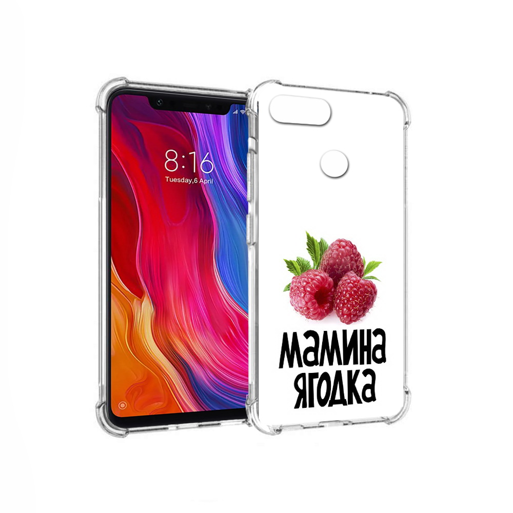 

Чехол MyPads Tocco для Xiaomi Mi 8 Lite мамина ягодка (PT119514.309.456), Прозрачный, Tocco