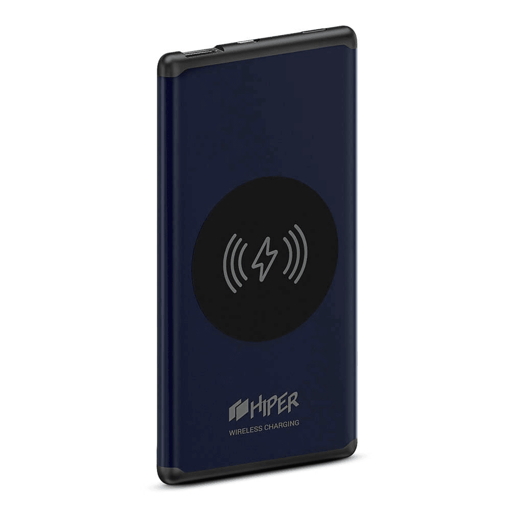 фото Внешний аккумулятор hiper nano v blue (5000 mah)