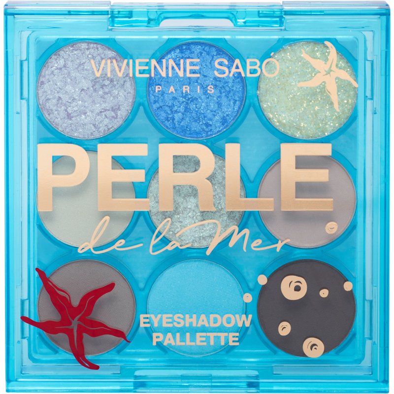 фото Палетка теней для глаз vivienne sabo "perle de la mer" тон 01