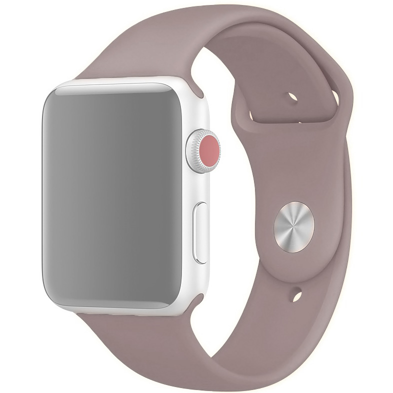 

Ремешок InnoZone APWTSI42-07 для Apple Watch 1-6/SE 42/44 мм Лилово-бежевый