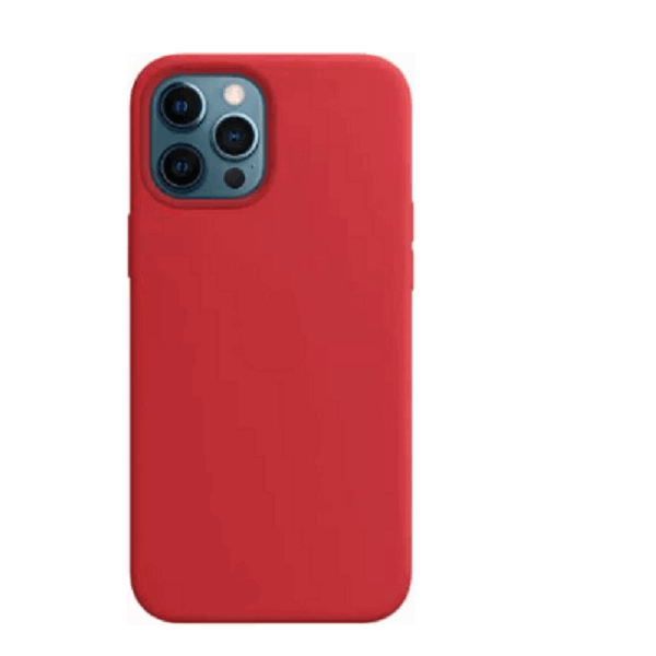 фото Чехол iphone 13/13 pro silicon сase (без логотипа) (красный) nobrand