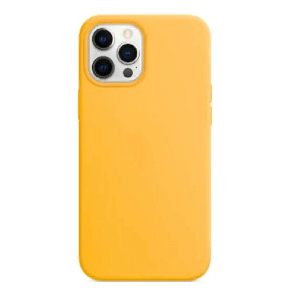 фото Чехол iphone 13/13 pro silicon сase (без логотипа) (желтый) nobrand