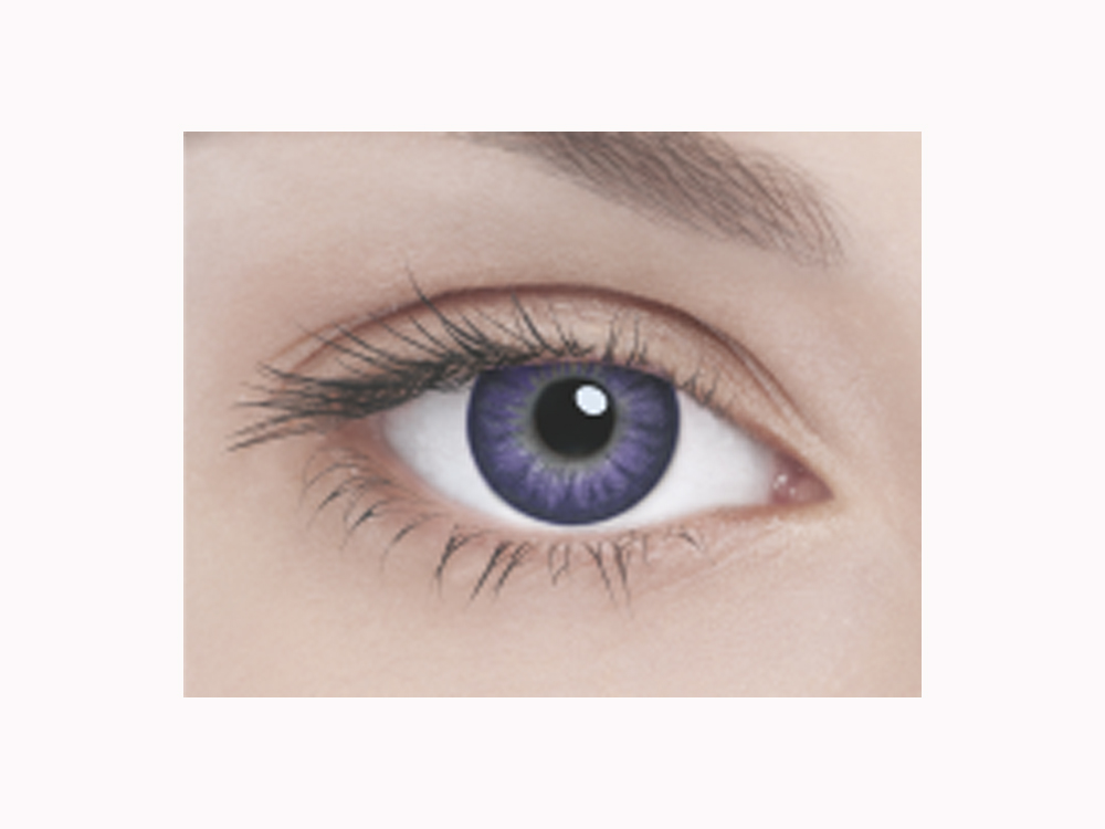 Купить Линзы контактные Adria Glamorous color (2 pack) 8.6, 2 шт. (Цв: Violet)