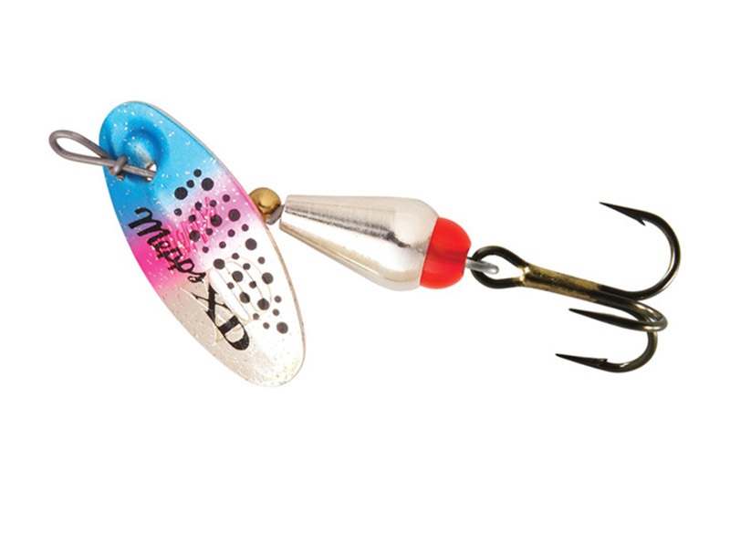 

Блесна вращающаяся Mepps XD Tri Fluo 2 Silver/Rainbo