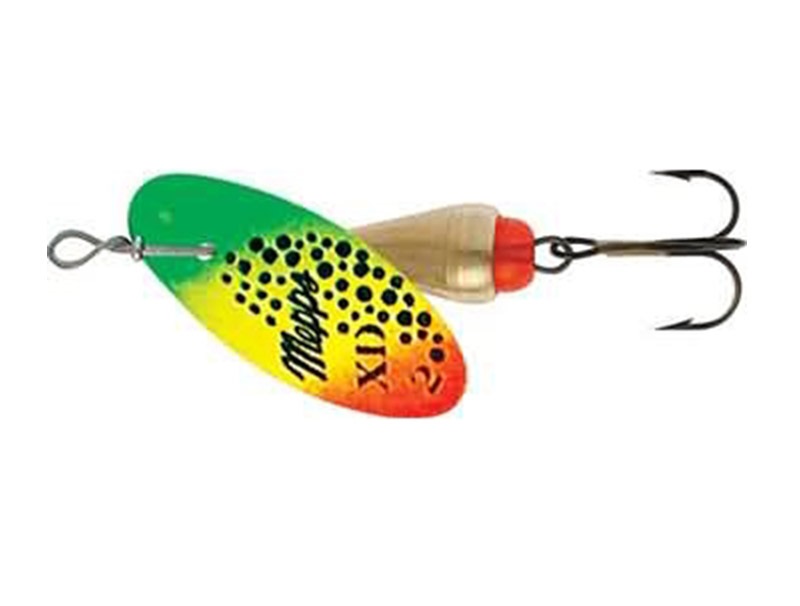 

Блесна вращающаяся Mepps XD Tri Fluo 1 G/Tiger, Зеленый;желтый;красный
