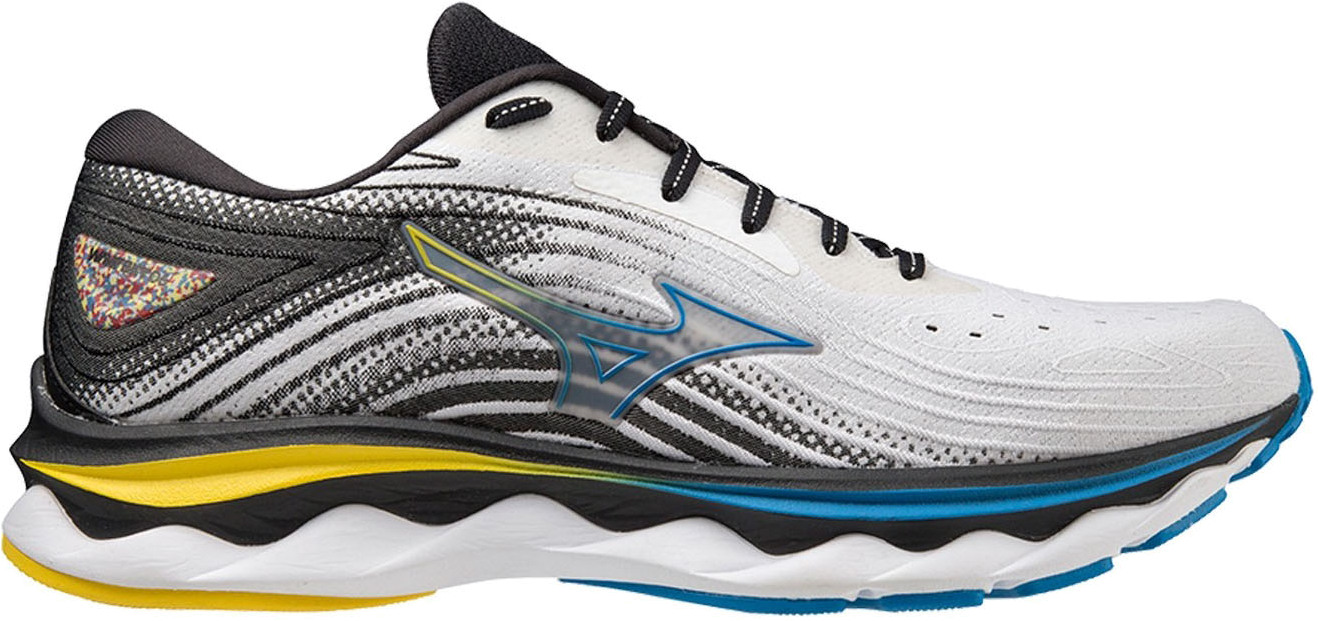

Кроссовки мужские Mizuno WAVE SKY 6 белые 8 UK, Белый, WAVE SKY 6