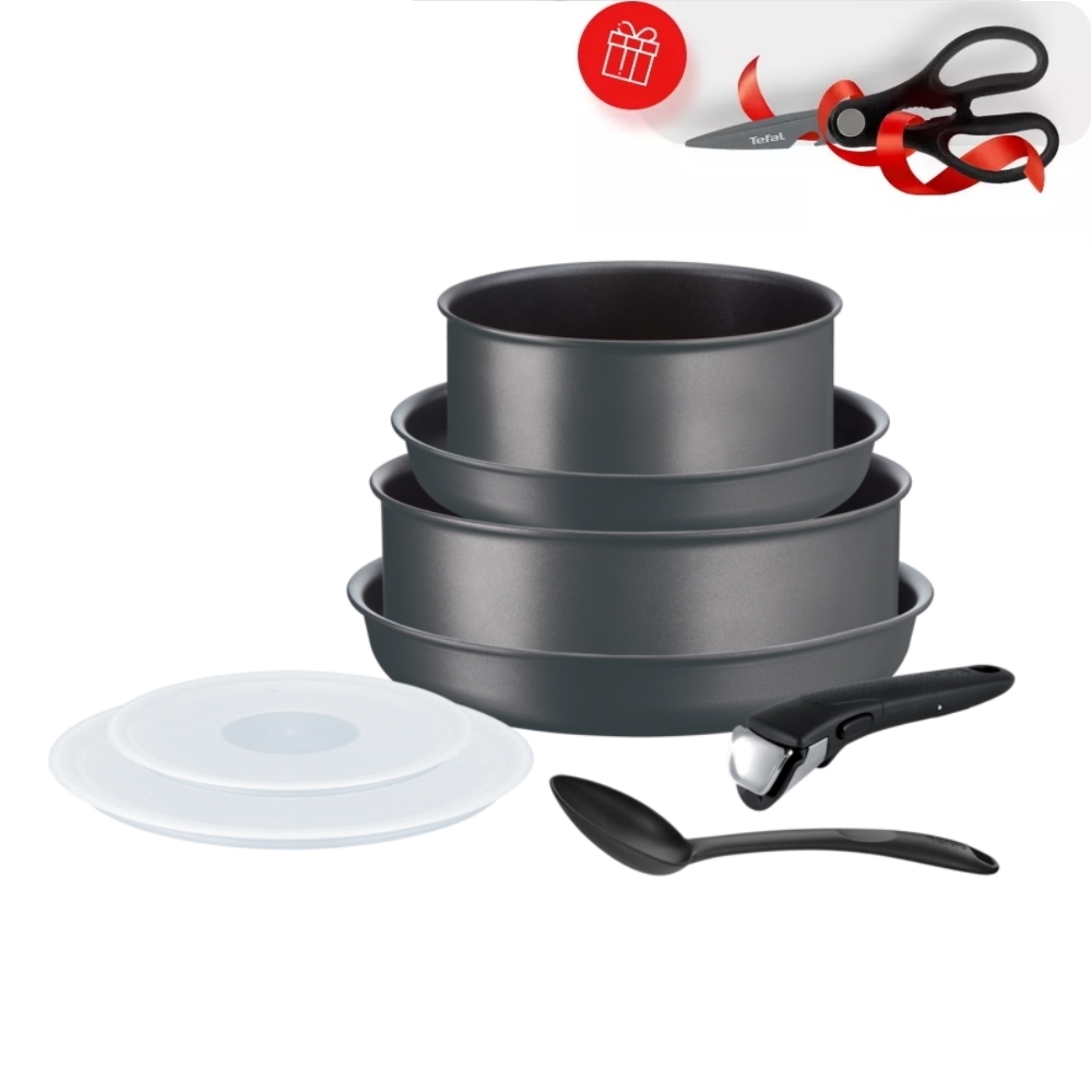 фото Набор посуды tefal ingenio performance l6859402 (ножницы в подарок)