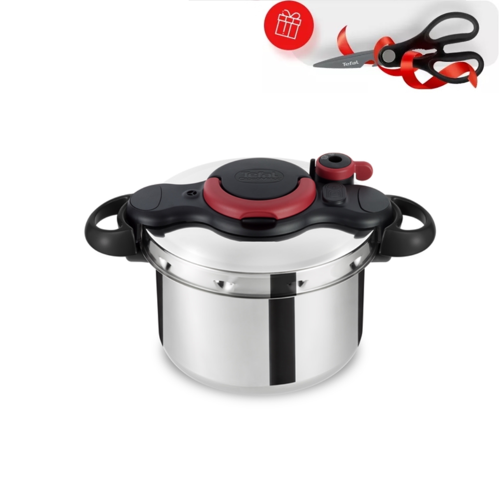 фото Скороварка tefal clipso minut' easy p4620768 (ножницы в подарок)