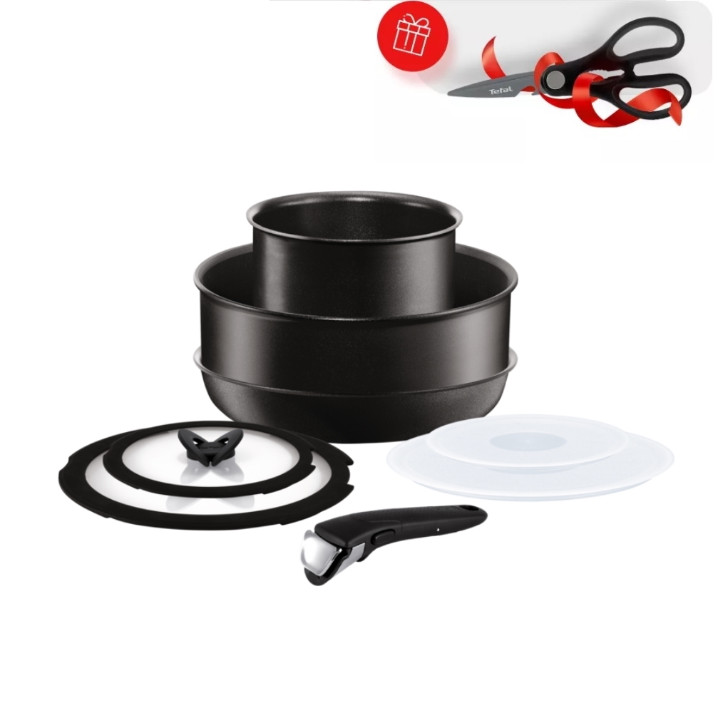 фото Набор посуды tefal l6549372 tefal l6549372 (ножницы в подарок)