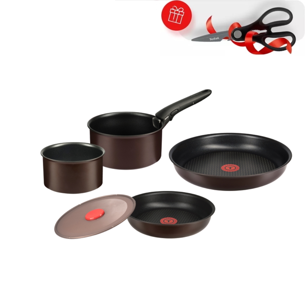 фото Набор посуды tefal l6559902 (ножницы в подарок)