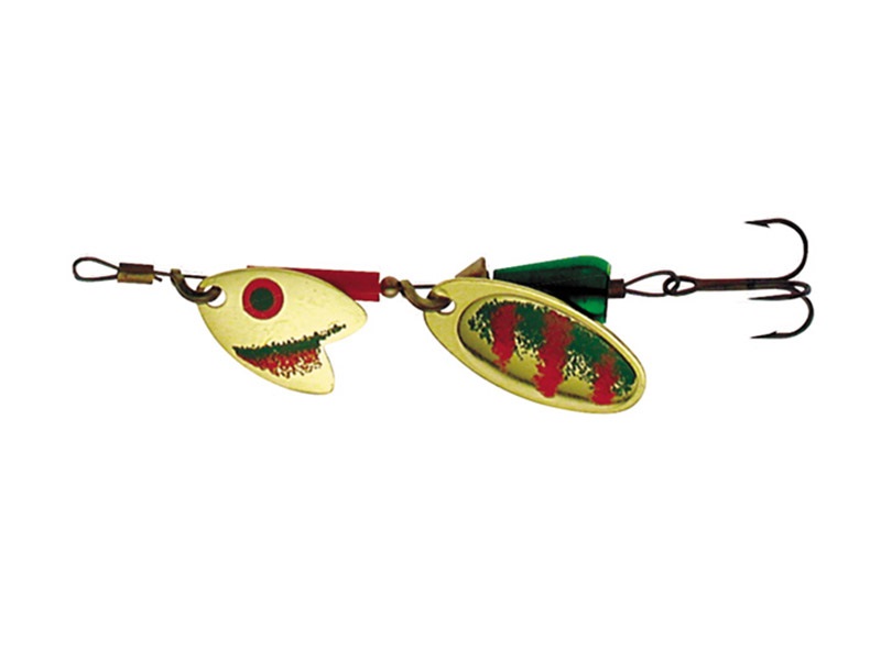

Блесна вращающаяся Mepps Tandem Trout 0 Gold/Green/Orange, Красный;золотистый