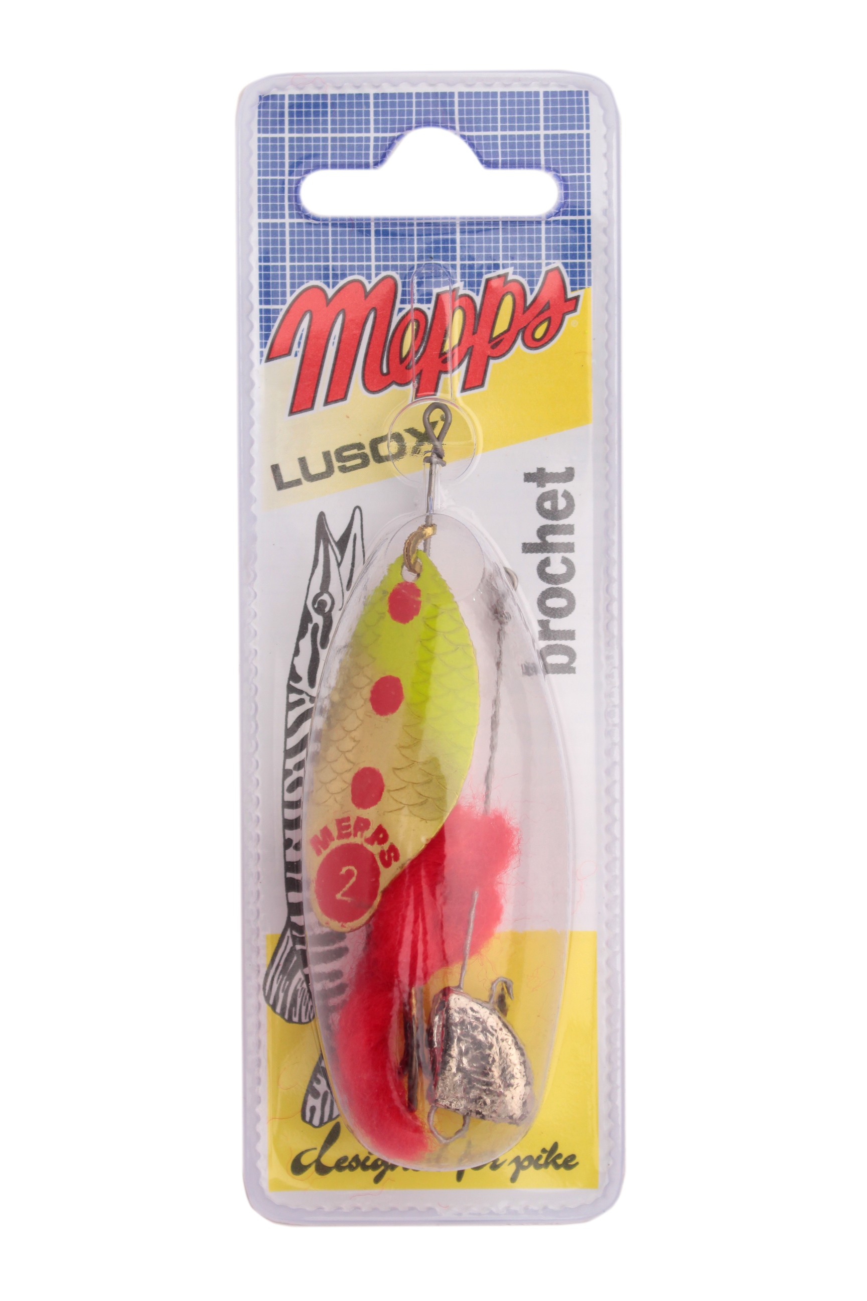 

Блесна вращающаяся Mepps Lusox Fluo 2 Gold/Chartreuse (блистер), Золотистый;желтый