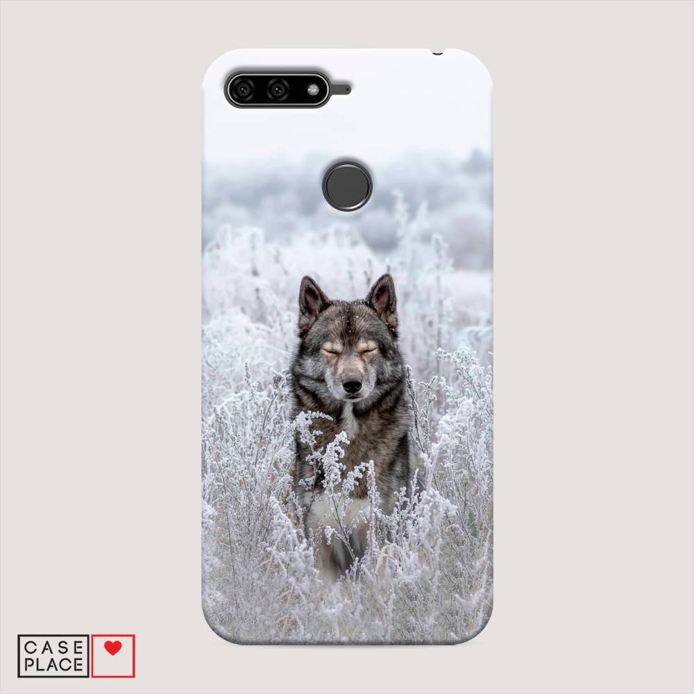 

Чехол Awog "Волк в поле" для Honor 7C, 64520-1
