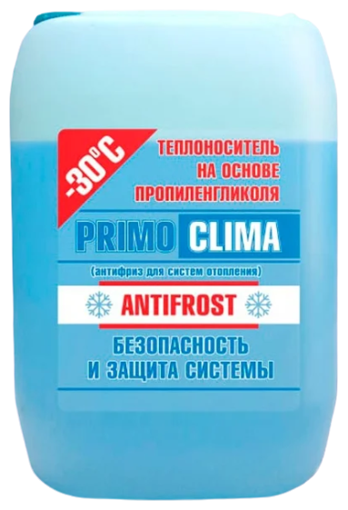 Теплоноситель Primoclima Antifrost (Пропиленгликоль) -30C 20 кг канистра (цвет синий) комплект стыковочных элементов для грядок и клумб еврогрядка