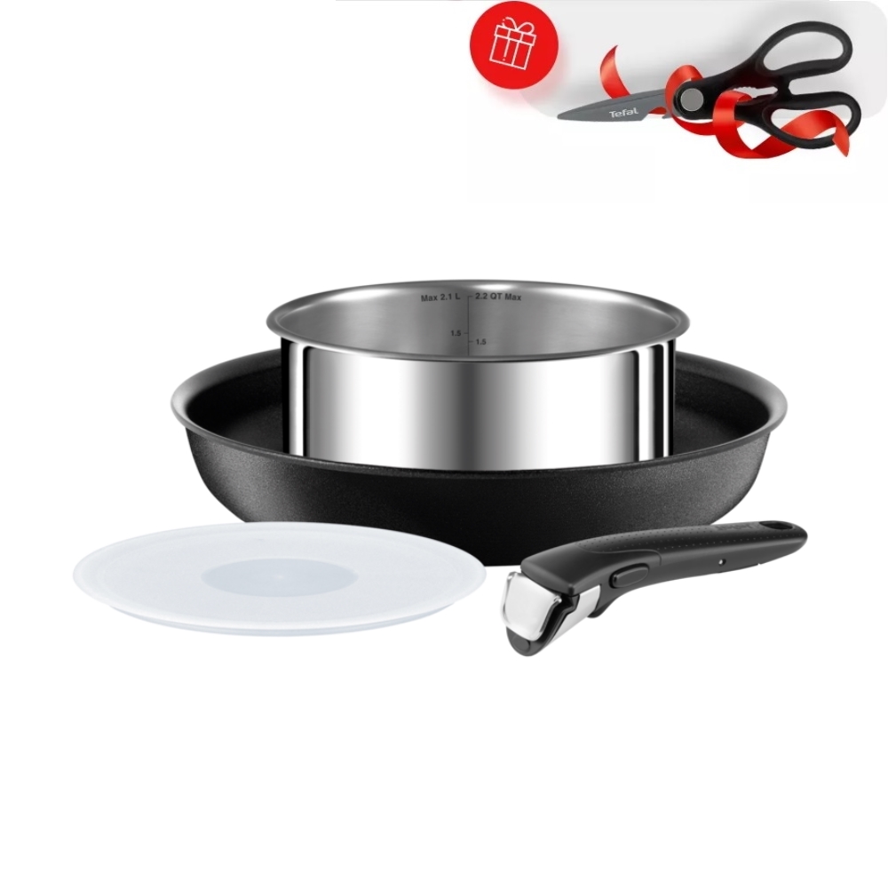 фото Набор посуды tefal ingenio my essentials l3349453 (ножницы в подарок)